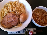 「特製つけ麺(中盛300g)」@音麺酒家 楽々の写真