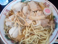 「肉煮干し中華そば大盛」@肉煮干し中華そば さいころの写真