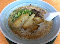 「老塩とんこつ(こってり) (650円)」@門真 天神旗の写真