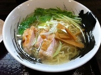 「鶏塩らーめん（数量限定）(750円)」@麺屋 彩々 昭和町本店の写真