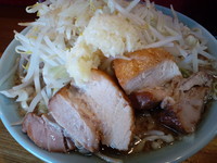 「ラーメン（ニンニク）　700円」@ラーメン髭の写真