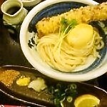 「ちく玉天ぶっかけ」@兎麦の写真