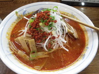 「辛味噌ラーメン＋半ライス」@北海道らぁ麺 極 極の写真