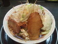 「ミニらーめん640円」@麺屋 婆娑羅の写真