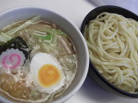 「塩ぶたつけ麺　ｸｰﾎﾟﾝ使用で500円」@らーめん・つけめん 満帆 太田本店の写真