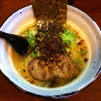 「淡麗塩ラベル ラーメン スタンダード（￥700）」@麺場MILESTONEの写真