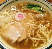 「中華そば並750円」@銀座 朧月の写真