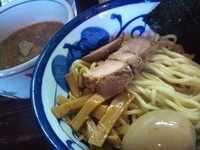 「白濁濃厚味玉つけめん」@とうかんやの写真