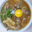 中華そば　肉入中盛+生玉子