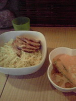 「8月限定　週替わり夏野菜の冷やしつけめん」@菜の写真