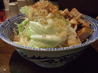 「まぜそば」@まぜそば 橙の写真