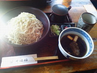 「鴨汁そば(1365円)+大盛」@そば福の写真