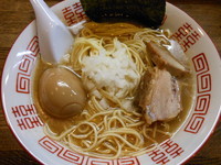 「中華ソバ（ノーマル サンマバージョン）＋味玉」@中華ソバ 伊吹の写真