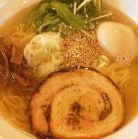 「味玉らーめん（塩）￥700」@らーめんダイニング 庵の写真