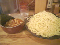 「辛つけ麺、特盛り」@つけ麺屋 やすべえ 赤坂店の写真