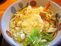 「天ぷらうどん（８９３円）」@お多福の写真
