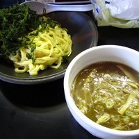 「つけめん（並）７５０円＋岩のりトッピング１５０円」@鹿嶋まるみらーめんの写真