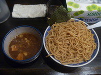 「濃厚煮干しつけ麺（あつもり）　Ｗ盛　780円」@麺や ポツリの写真