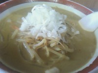 「味噌ミルクカレーラーメン　　700円」@来来来の写真