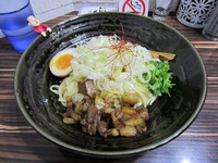 「あぶり豚そば」@ラーメン人生 JET 福島本店の写真