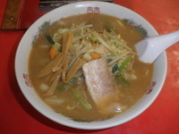 「味噌ラーメン（味噌面）６８０円」@大連の写真