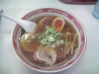 「中華そば（550円）+煮卵（100円）」@らーめんぎょうざ専門店 あさくらの写真