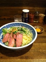 「油そば大盛（肉増し）」@燦燦斗の写真