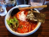 「紅塩麺 まろ味880」@AFURI 原宿店の写真