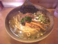 「塩らーめん大盛り（値段忘れた…）」@らーめんひの木の写真