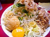 「まぜそば【冷やし】（780円）」@用心棒の写真