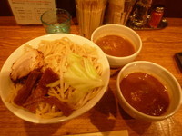 「二色つけ麺￥850」@神保町 可以の写真