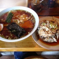 「ワンタンメン７５０円」@手打中華 おおくまの写真