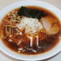 「らーめん（500円）」@味麺 おがわ屋の写真