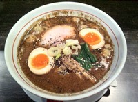 「味玉胡麻らーめん」@手仕事らーめん 地雷屋の写真