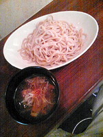 「塩つけ麺７００円」@高蔵道 TAKAKURA-DOの写真