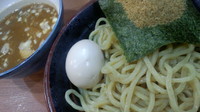 「濃厚豚骨つけ麺＋味玉」@神鷹山の写真