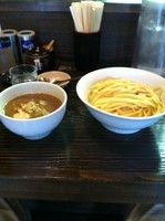 「辛つけめん大盛（味玉）」@麺屋 和利道 waritoの写真