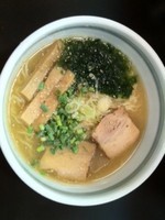 「塩あおさ」@らーめん まぜそば てっぺん 春日井店の写真