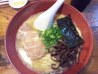 「ラーメン」@元祖長浜 大学ラーメンの写真