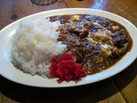 「【ランチ】牛スジカレー＋チーズ」@Cafe&Restaurant EUROの写真