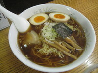 「味玉らーめん(大盛りサービス)600円」@中華そば みのやの写真