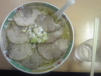 「ハーフ＆ハーフ　６８２円」@佐野らーめん 麺龍の写真