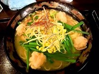 「モツニラそば　※期間限定」@煮干 丸めの写真