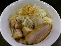 「限定１（並）￥680＋炙りチャーシュー￥100＝￥780」@らーめん破顔おおびるの写真