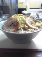 「豚ラーメン（野菜増し）」@ラーメン うさぎ屋の写真