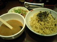 「濃厚魚介とんこつガツンと節系つけ麺　倍盛(850円)」@七志 とんこつ編 向ヶ丘遊園店の写真