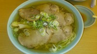 「チャーシュー麺　大盛＋餃子」@おぐら屋の写真