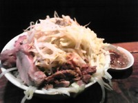 「限定 あえ麺 超武闘伝2 全部」@ラーメン荘 その先にあるものの写真