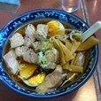 ぴか一ラーメン（メンマ増し）＋ライス