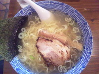 「塩らーめん小」@麺家 大勝軒 四谷三丁目店の写真